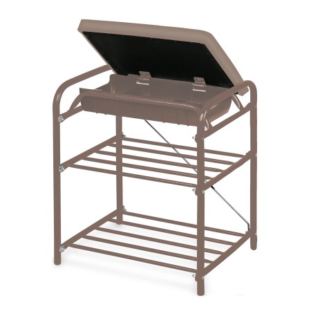 банкетка ника бп1-1 коричневый/коричневый