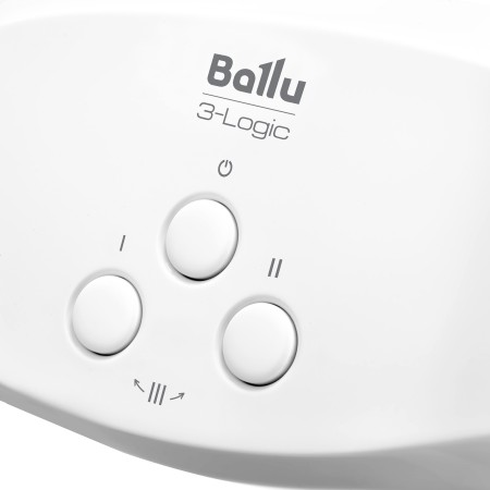 водонагреватель проточный ballu 3-logic 3.5 ts (душ+кран)