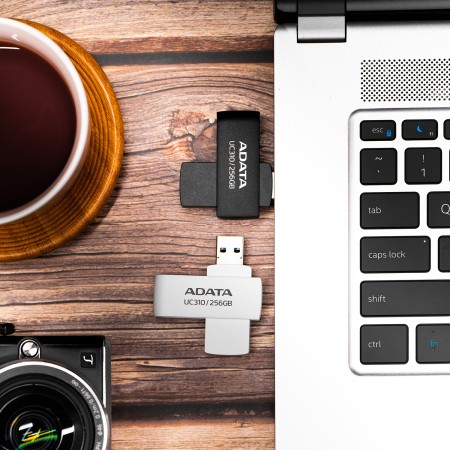 usb-флеш a-data uс310 usb3.2 64gb белый