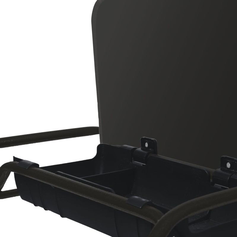 Вешалка Ника ВПШ3 напольная,в прихожую, черный/матовый черный