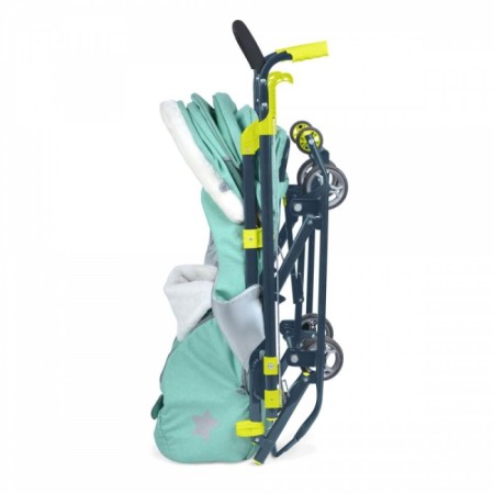 санки ника детям 7-7 нд7-7/3 джинсовый стиль зеленый