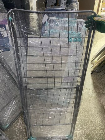 сушилка для белья ника 20 сб2 (серебряный), помятая, без упаковки, потертости