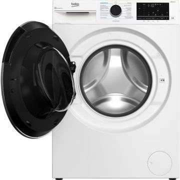 стиральная машина beko b3dfr57h22w inverter, steam с сушкой